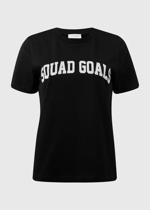 Black Squad Goals T-Shirt - S Image 5