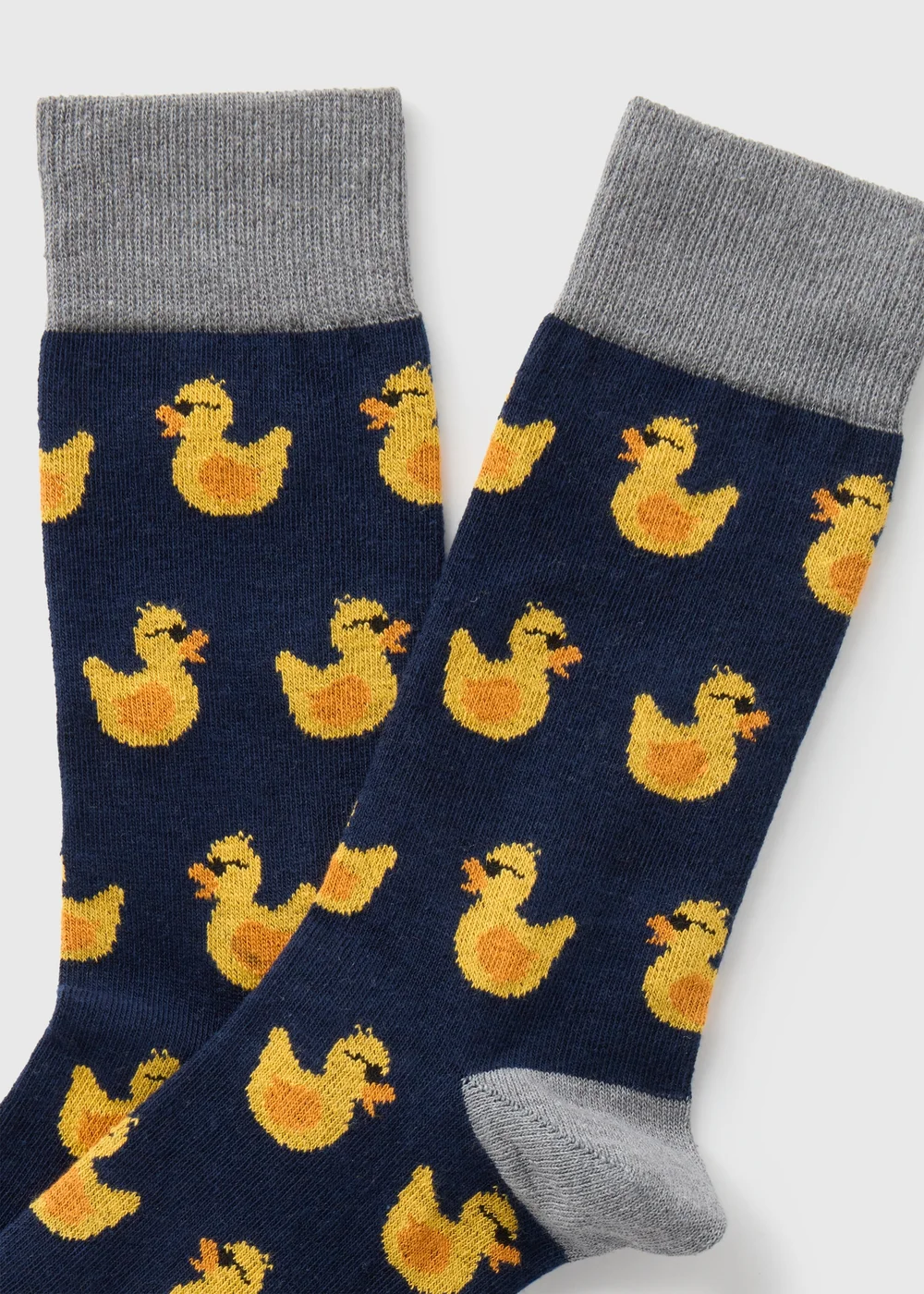 Navy Duck Socks - Sizes 6 - 8.5 Image 2