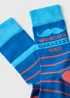 Blue Greatest Dad Socks - Sizes 6 - 8.5 Image 2