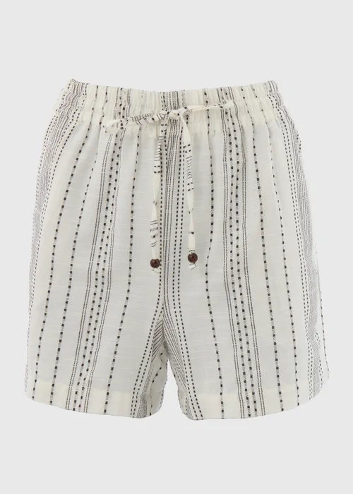 Cream Co Ord Shorts - 8 Image 5