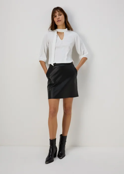 Ivory Pussybow Blouse - 8 Image 4