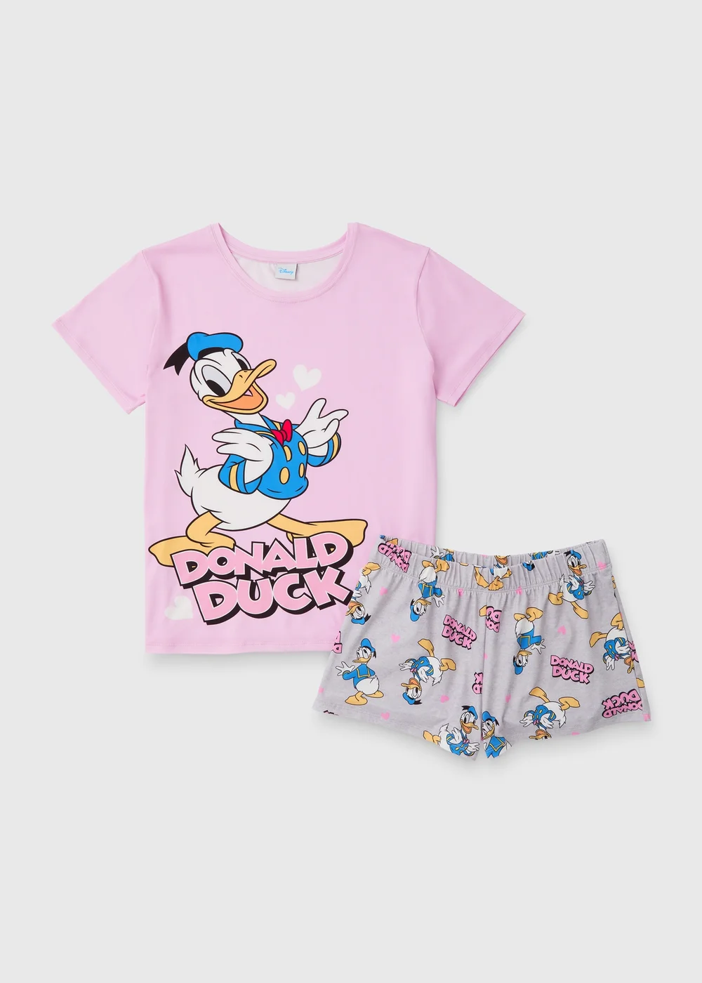 Disney Pink Donal Duck Pyjama Set - Extra small Image 4