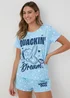 Disney Blue Donald Duck Pyjama Set - Extra small Image 1