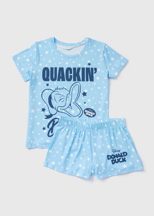Disney Blue Donald Duck Pyjama Set - Extra small Image 4