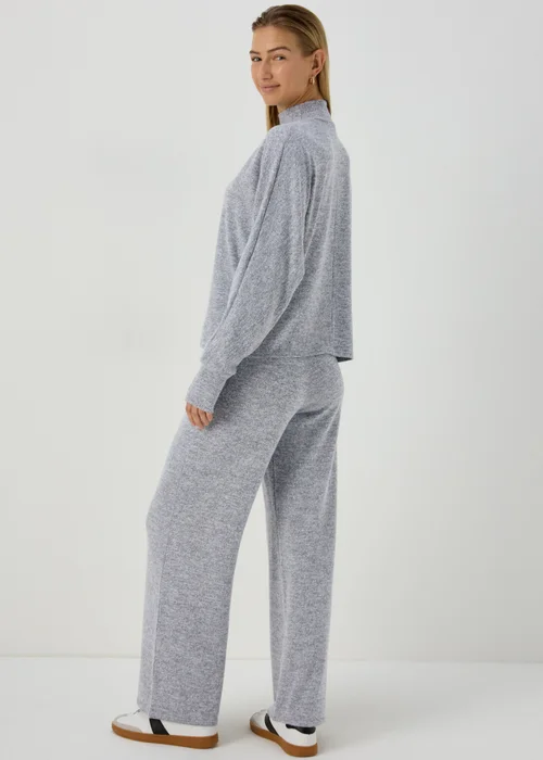 Grey Long Sleeve Dolman Top - Size 8 Image 2