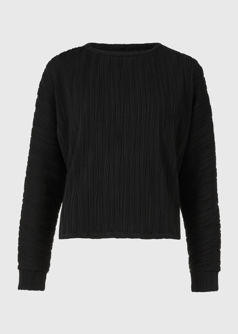 Black Dolman Sleeve Top - 8 Image 5
