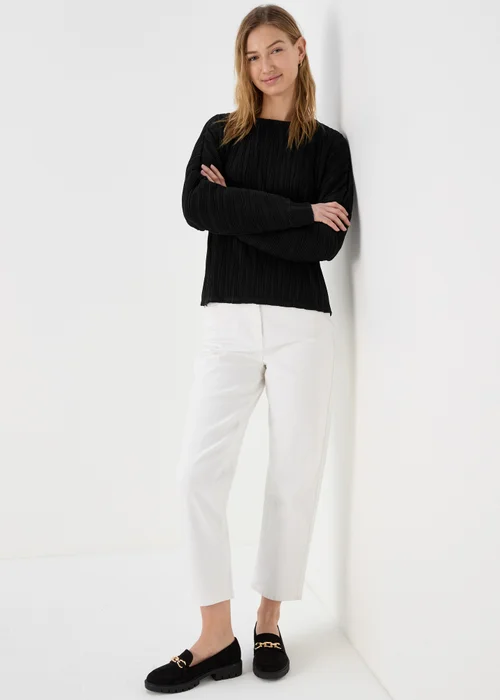 Black Dolman Sleeve Top - 8 Image 4