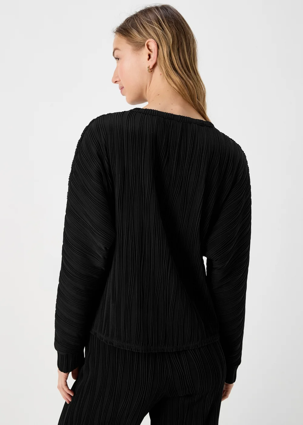 Black Dolman Sleeve Top - 8 Image 2