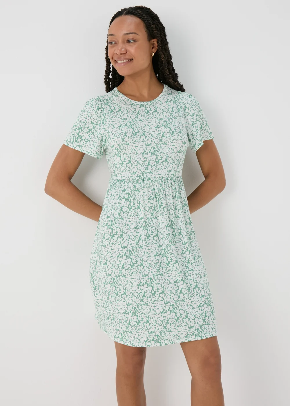 Green Mini Dress - 8 Image 1