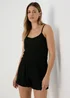 Black Plain Co Ord Shorts - 8 Image 1