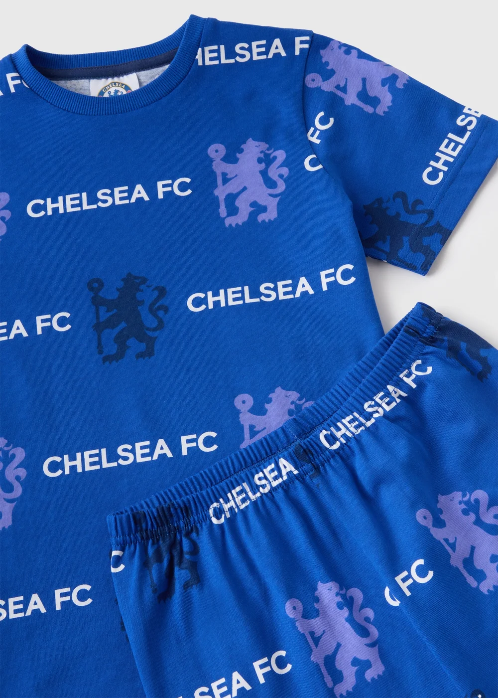 Boys Blue Chelsea Pyjama Set (4-13yrs) - Age 4 Years Image 2