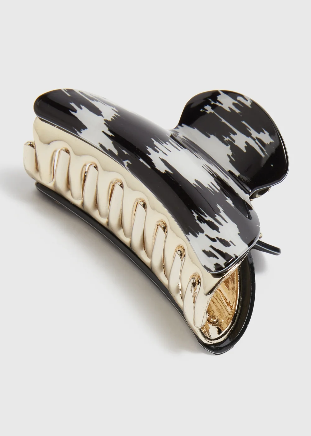 Multicoloured Ikat Clamp - One Size Image 2