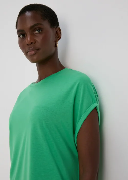 Green Longline T-Shirt - S Image 3