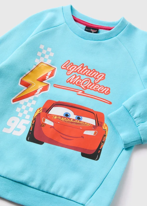 Disney Kids Blue Cars Sweatshirt (1-7yrs) - 1-1.5 Yrs Image 2