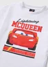 Disney Kids White Cars Oversized T-Shirt (1-7yrs) - 1 to 1 half years Image 2