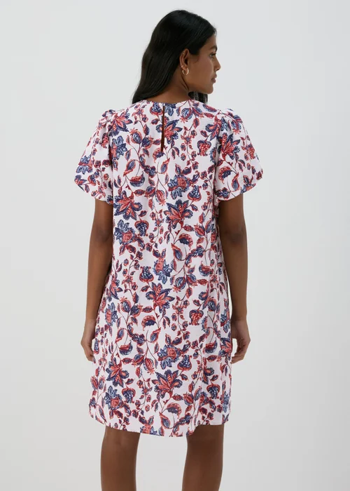 Et Vous Multicolour Floral Puff Sleeve Midi Dress - 8 Image 2