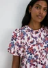 Et Vous Multicolour Floral Puff Sleeve Midi Dress - 8 Image 3
