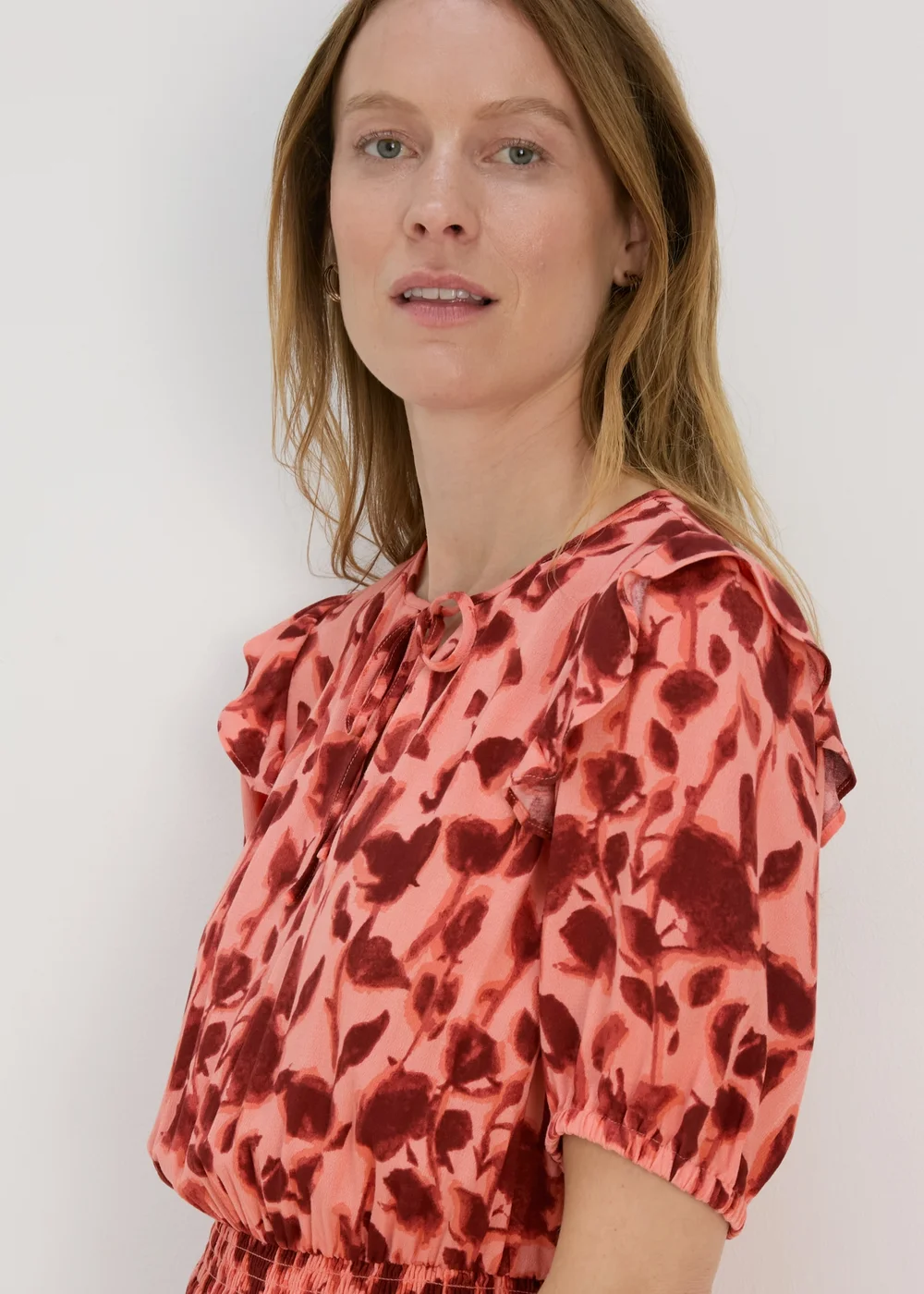 Et Vous Pink Floral Maxi Dress - 8 Image 3