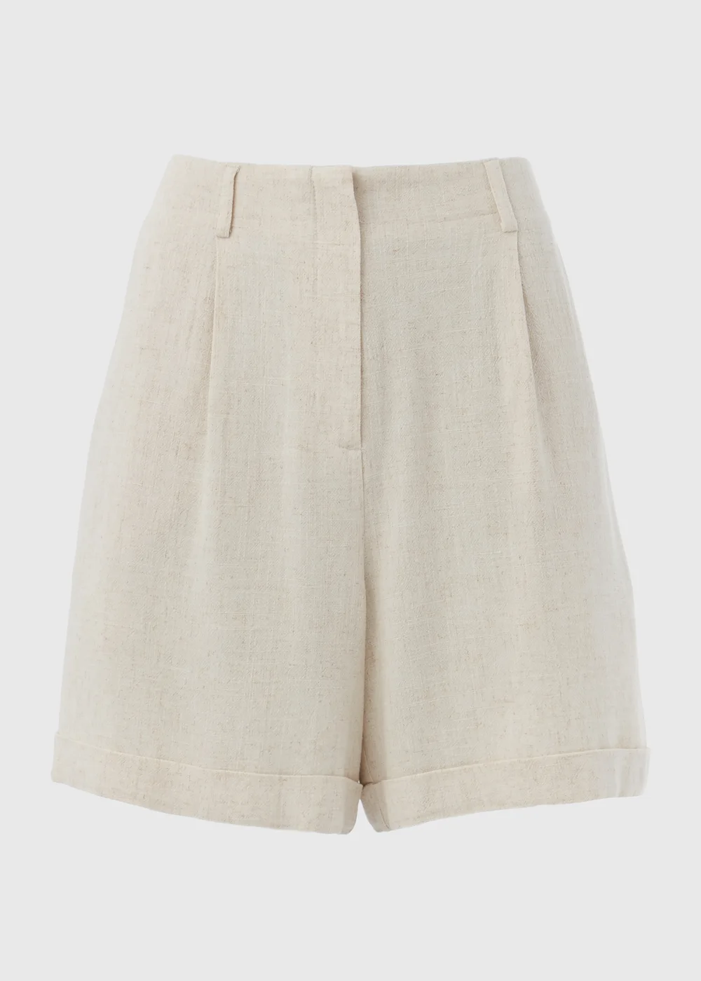 Et Vous Beige Linen Shorts - 8 Image 5