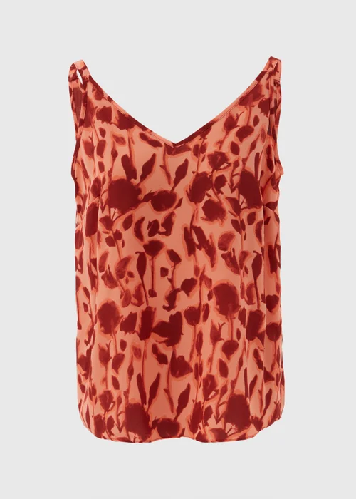 Et Vous Pink Floral Shadow Cami Top - 8 Image 5