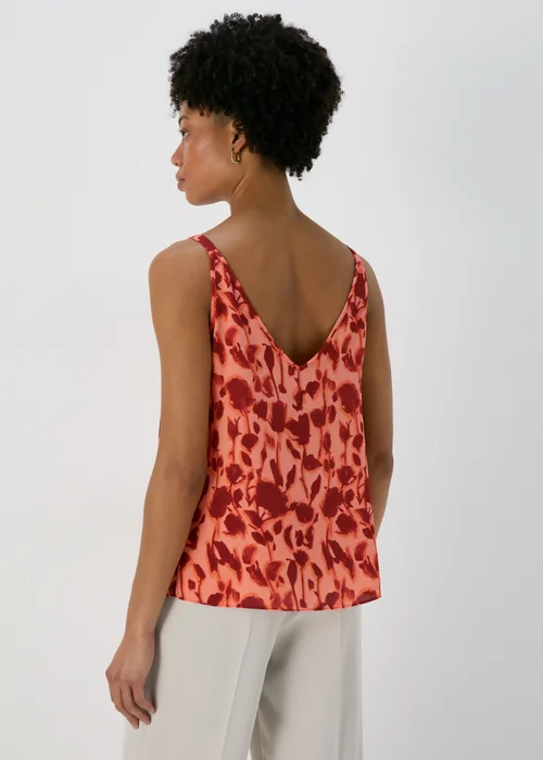 Et Vous Pink Floral Shadow Cami Top - 8 Image 2