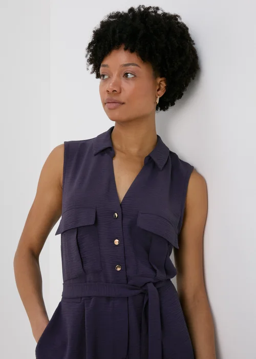 Et Vous Navy Airflow Playsuit - 8 Image 3