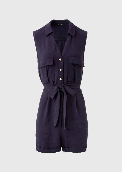 Et Vous Navy Airflow Playsuit - 8 Image 5