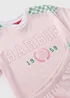 Barbie Kids Pink Pyjama Top & Shorts Set (4-12yrs) - Age 4 Years Image 2