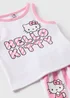 Hello Kitty Kids Pyjama Top & Shorts Set (4-12yrs) - Age 4 Years Image 2