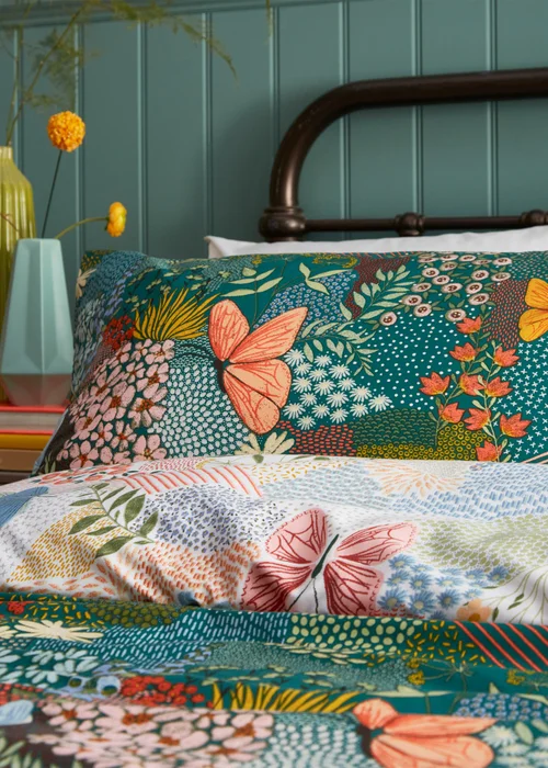 furn. Forage Floral Duvet Cover Set - Single Image 4