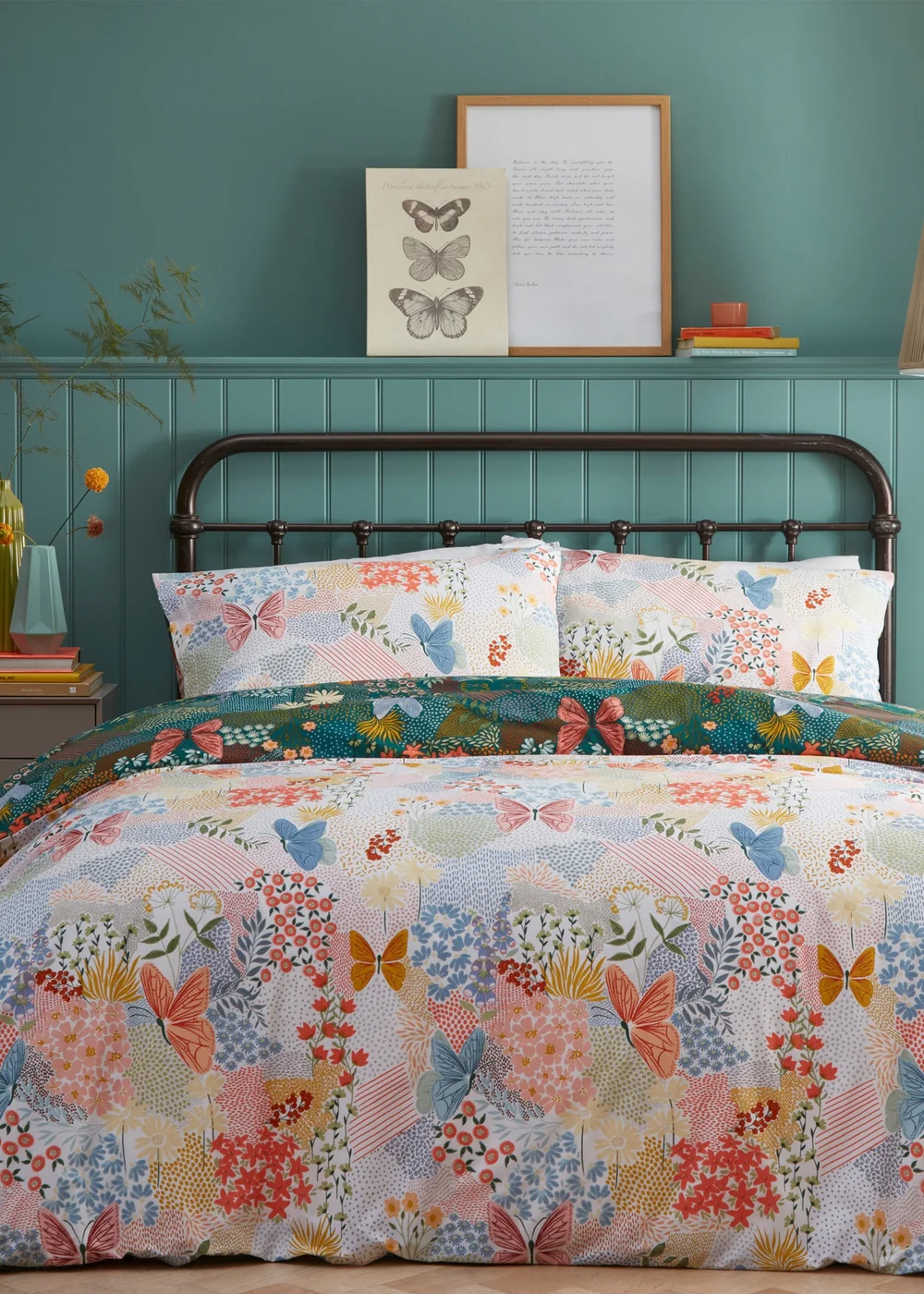 furn. Forage Floral Duvet Cover Set - Single Image 3