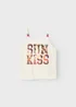 Name It Girls Cream Sun Kiss Short Box Top (7-14yrs) - 9 - 10 Years Image 1