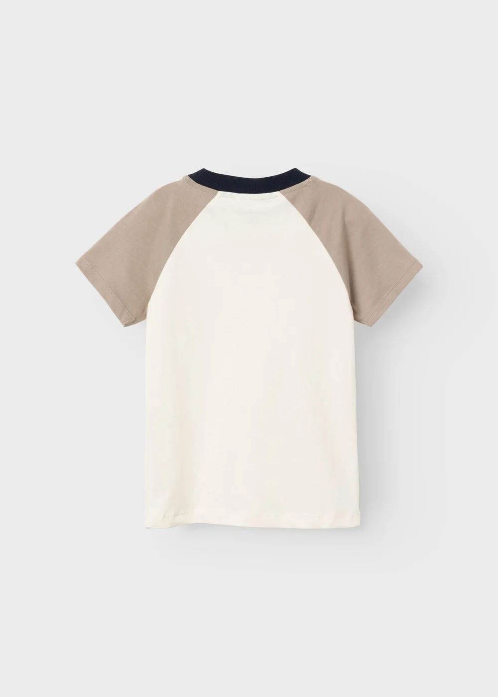 Name It Boys Cream Simple Style T-Shirt (6-12yrs) - 7- 8 Yrs Image 3