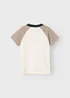Name It Boys Cream Simple Style T-Shirt (6-12yrs) - 7- 8 Yrs Image 3