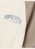 Name It Boys Cream Simple Style T-Shirt (6-12yrs) - 7- 8 Yrs Image 4