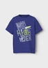 Name It Boys Blue Wave Rider Loose Top (6-12yrs) - 7 - 8 Years Image 1