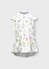 Name It Girls White Multicolour Print Dress - 9-12 months Image 1