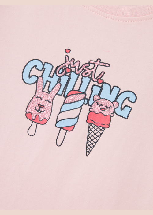 Name It Girls Pink Chilling Tunic Top (1-5yrs) - 1 - 1.5 Years Image 5