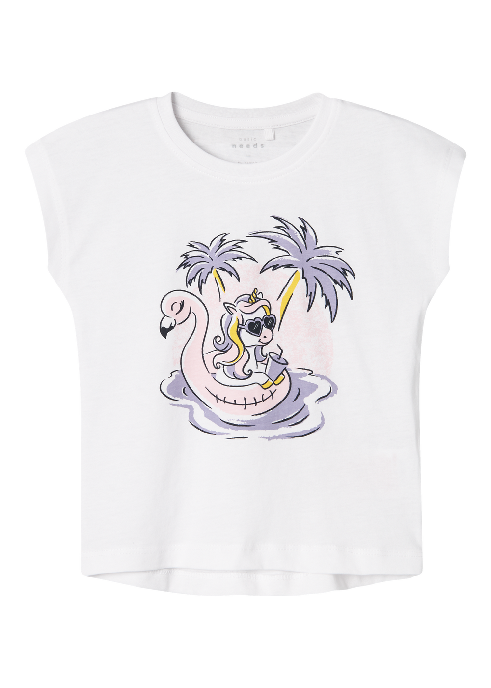 Name It Girls White Road Trip T-Shirt (9mths-5yrs) - 9-12M Image 5