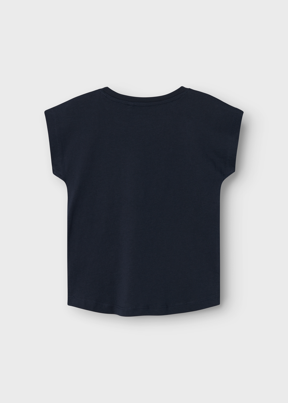 Name It Girls Black Happy Day T-Shirt (9mths-5yrs) - 9-12M Image 2