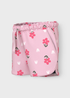 Name It Girls Pink Floral Shorts (9mths-5yrs) - 9-12M Image 3