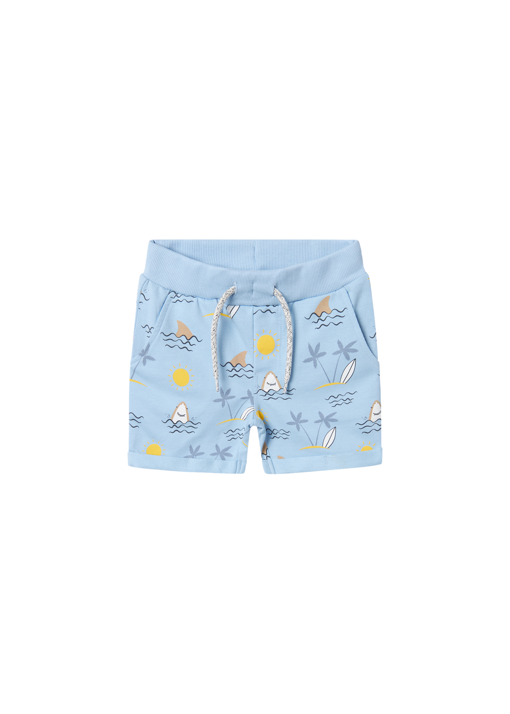 Name It Boys Blue Sea Print Shorts (9mths-5yrs) - 1 - 1.5 Years Image 5