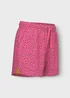 Name It Girls Pink Heart Print Shorts (6-12yrs) - Age 6 Years Image 3