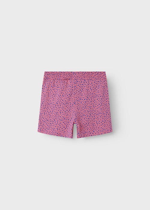Name It Girls Pink Heart Print Shorts (6-12yrs) - Age 6 Years Image 2