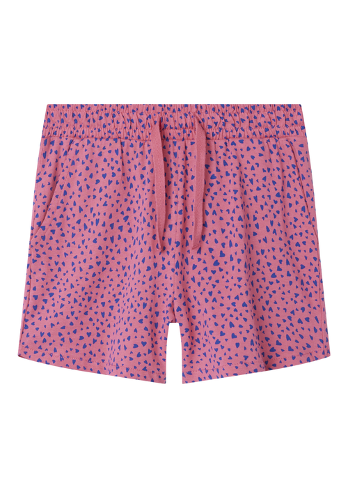 Name It Girls Pink Heart Print Shorts (6-12yrs) - Age 6 Years Image 5