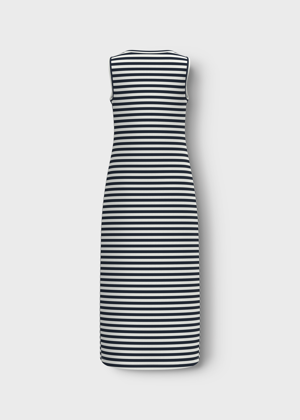 Name It Girls White Stripe Design Long Dress (6-12yrs) - 6 Yrs Image 2