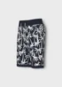 Name It Boys Navy Palm Print Shorts (6-12yrs) - Age 6 Years Image 3