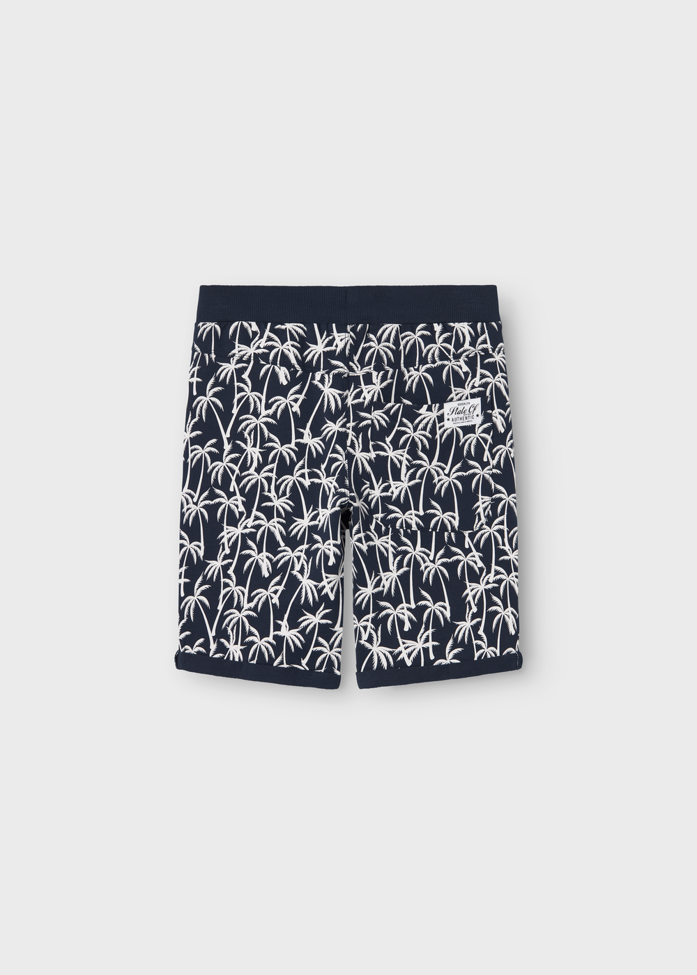 Name It Boys Navy Palm Print Shorts (6-12yrs) - Age 6 Years Image 2