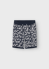 Name It Boys Navy Palm Print Shorts (6-12yrs) - Age 6 Years Image 1