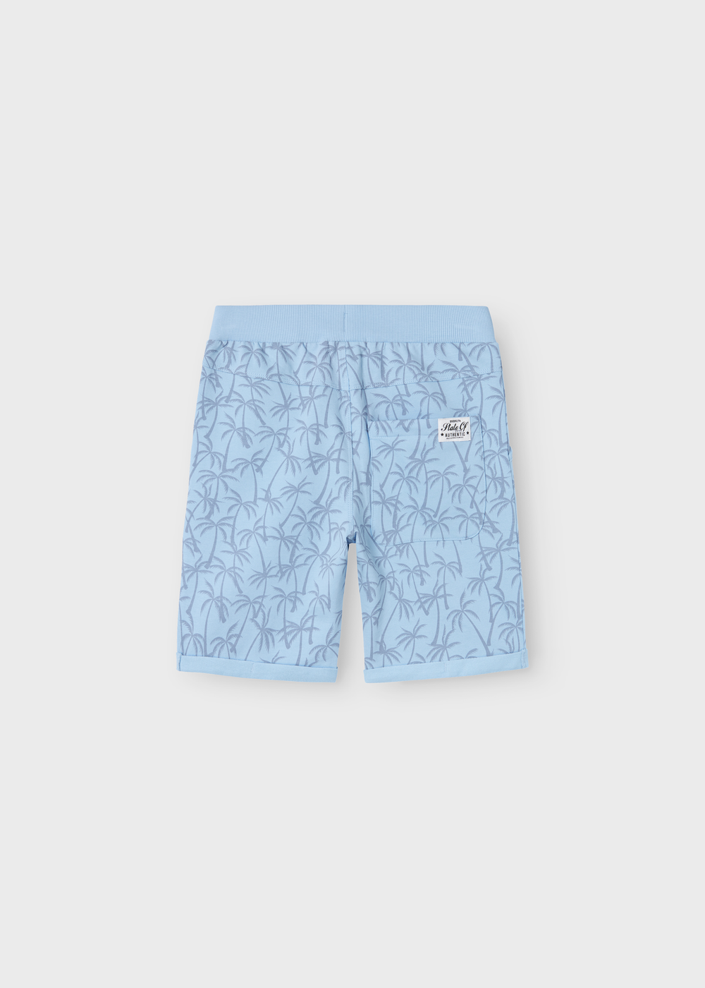 Name It Boys Blue Palm Print Shorts (6-12yrs) - Age 6 Years Image 2
